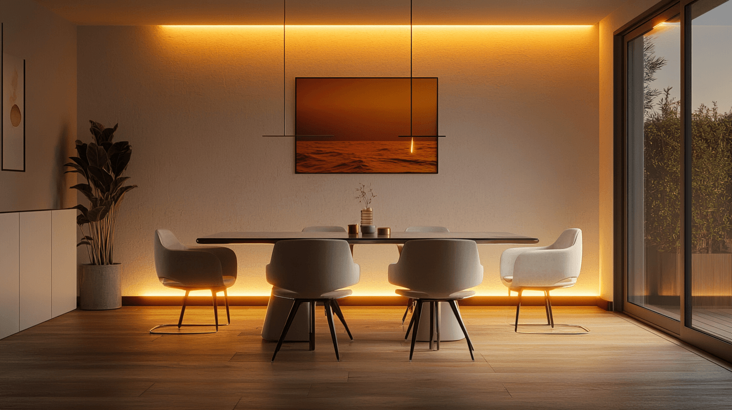 Matsal med designstolar: Sätta stilfulla accenter