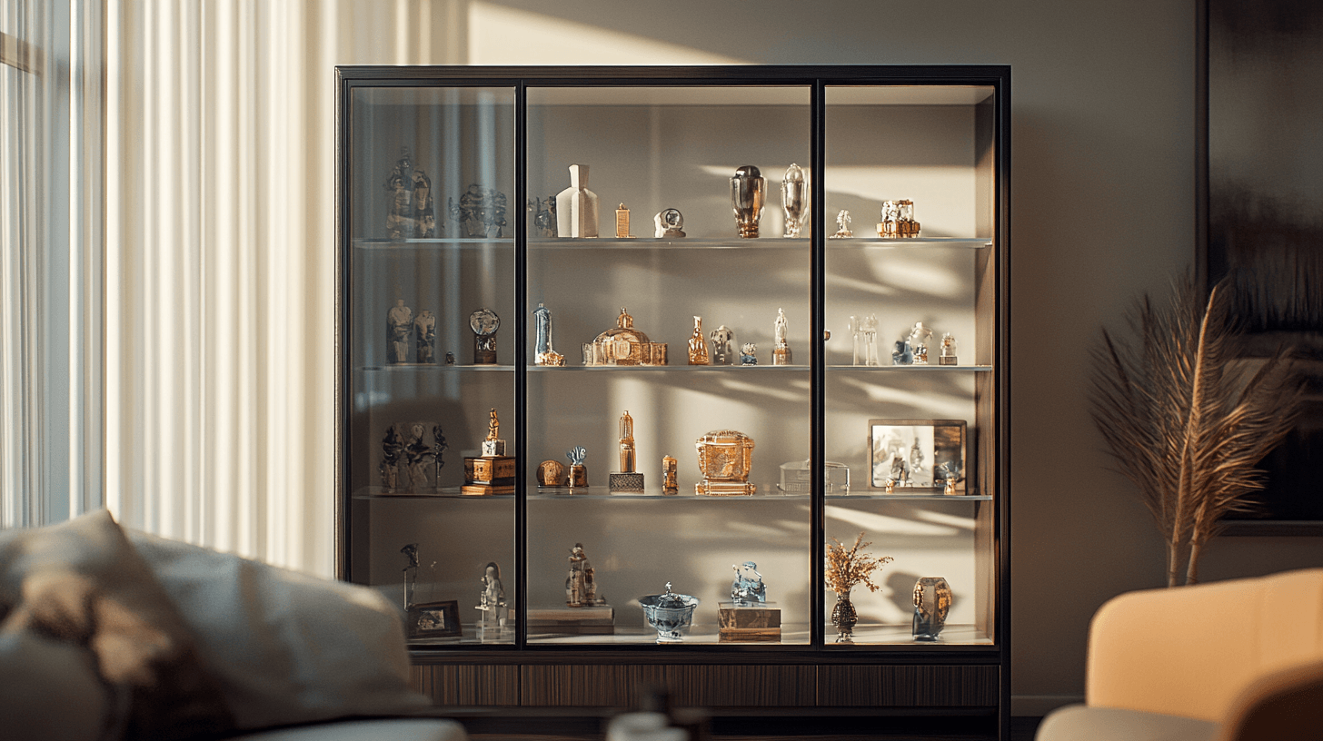 Elegant presentation: vitriner för dina favoritsaker