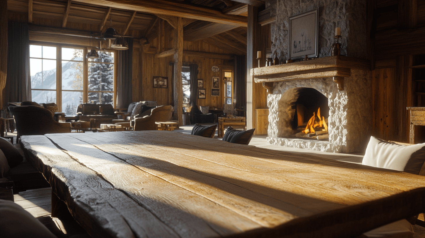 Möbler i chalet-stil: Rustikalt och funktionellt