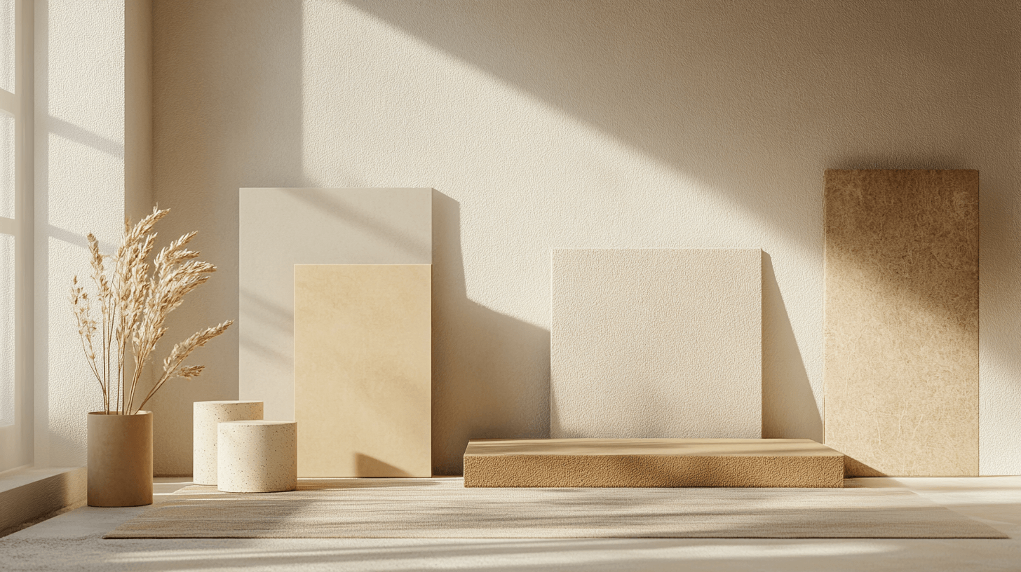 Färgdesign och material: Grunden för det minimalistiska vardagsrummet