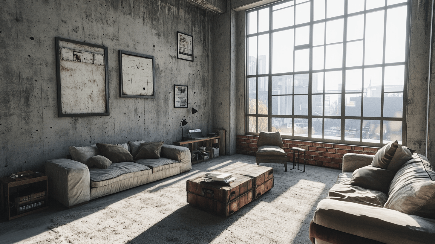 Rumdesign i industriell stil: Tips och tricks