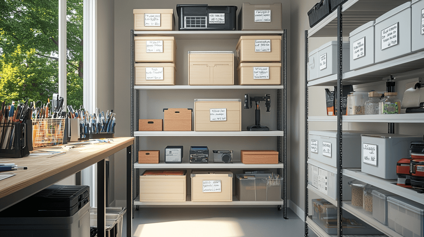 Organisation i hobbyrummet: Effektivitet genom ordning