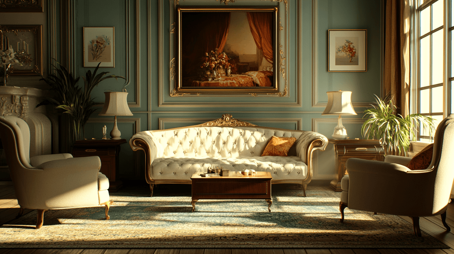 Barockstil modern tolkad: prakt möter samtida design