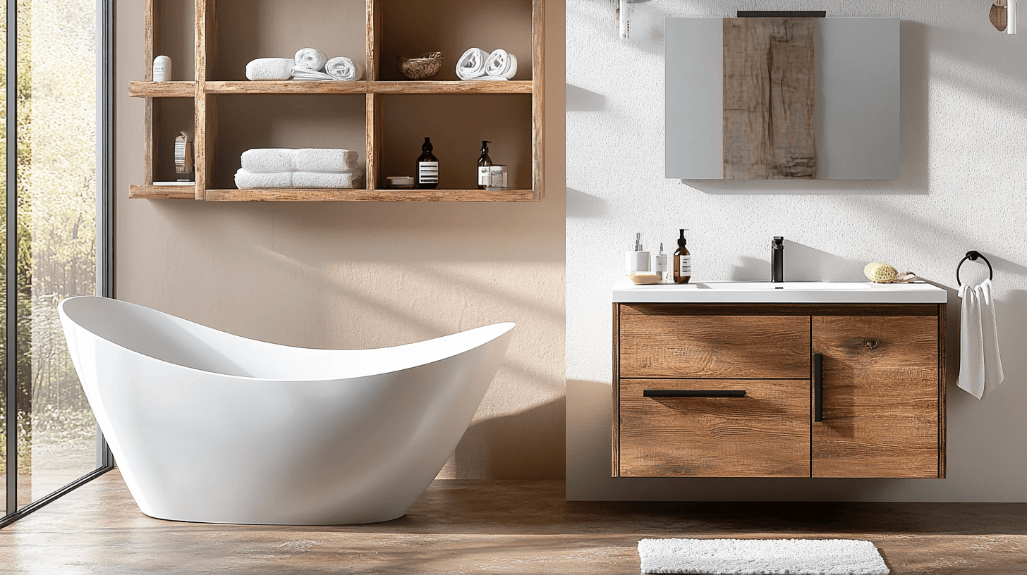 Möbler för det perfekta wellness-badrummet