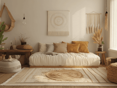 Boho möter skandinavisk: Den perfekta mixen av mysighet och minimalism